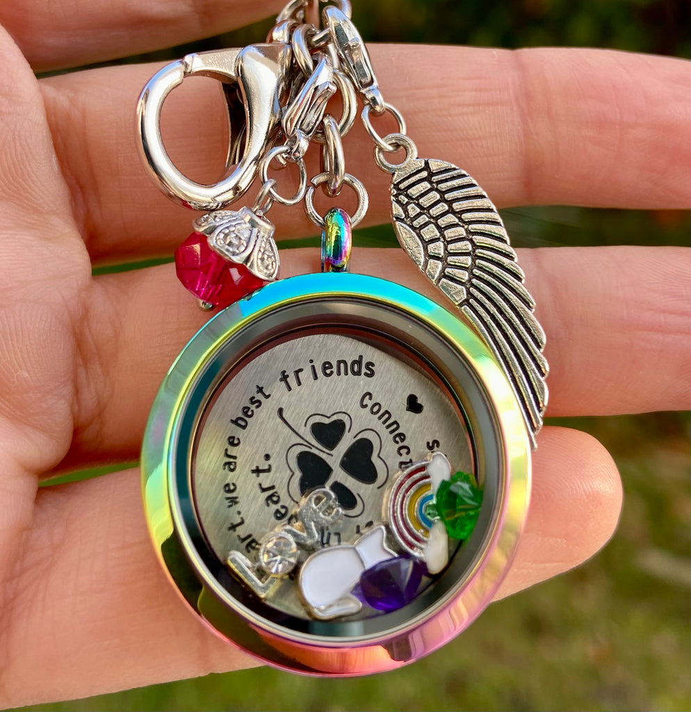 Sparkle love Unique lockets and charms