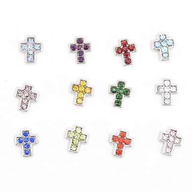 Crosses birthstone colours