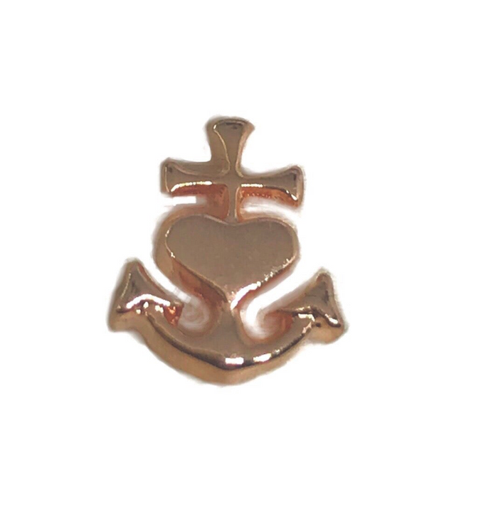 Rose gold anchor
