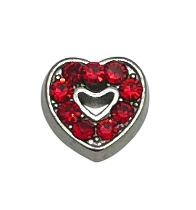 Red sparkle heart
