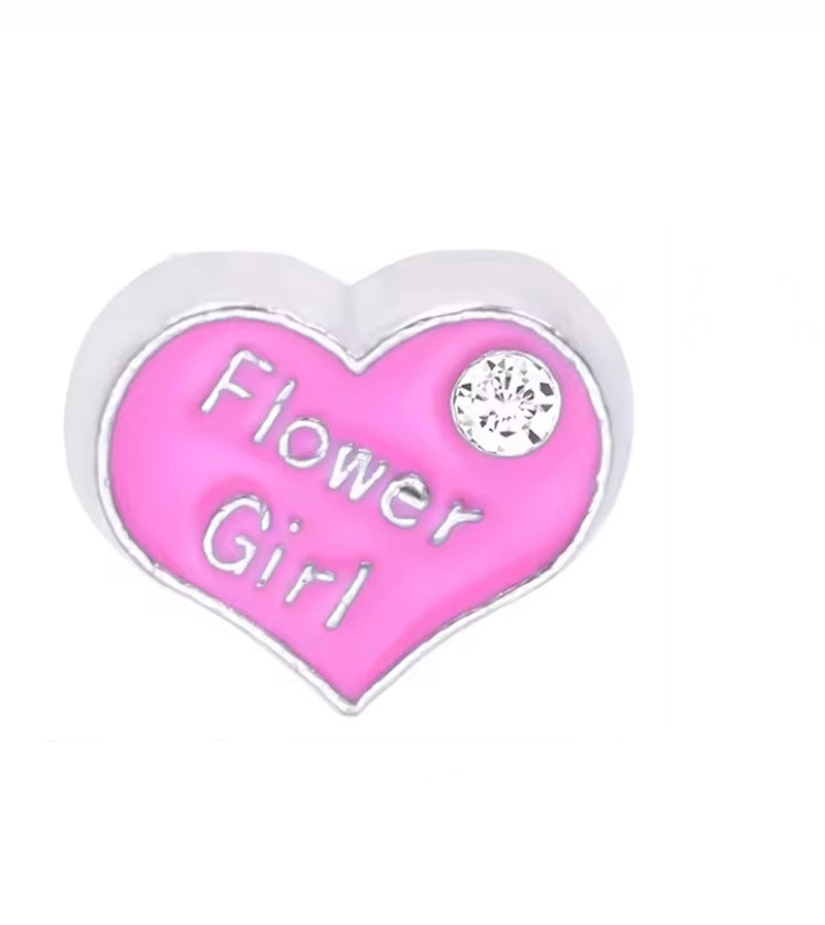 Flower girl heart