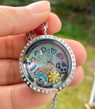 Clear sparkle necklace