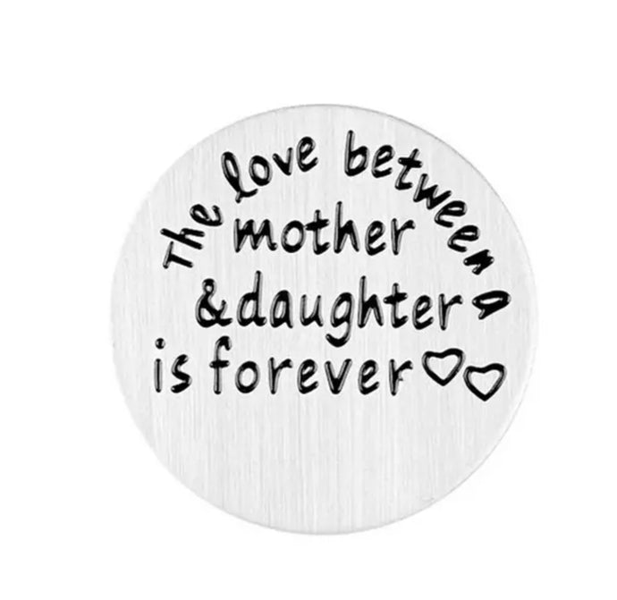 The love between a mother and daughter is forever