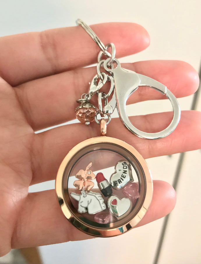 Keychain lockets Unique lockets and charms