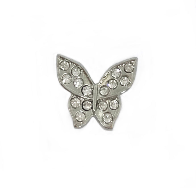 Big silver butterfly