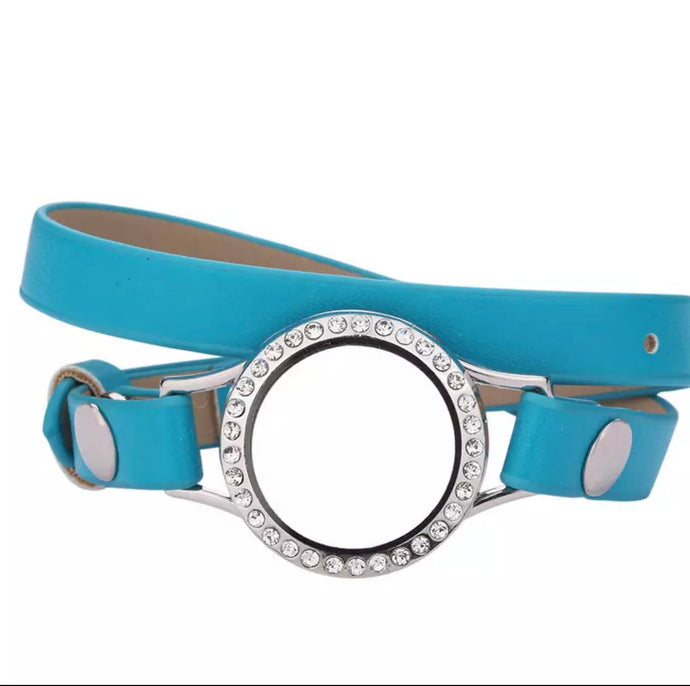 Turquoise wrap bracelet