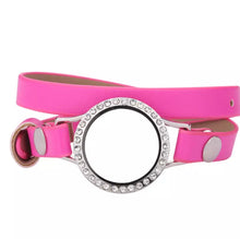 Hot pink wrap bracelet